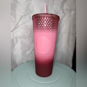 2022 Starbucks Holiday Studded Tumbler Blush Pink